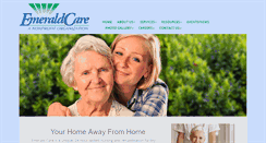 Desktop Screenshot of emeraldcare.org